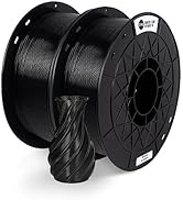 CCTREE ST-PLA(PLA+) Filament 1.75mm Black 2KG Bundle,Tough & High Rigidity with Gloss,3D Printer ...