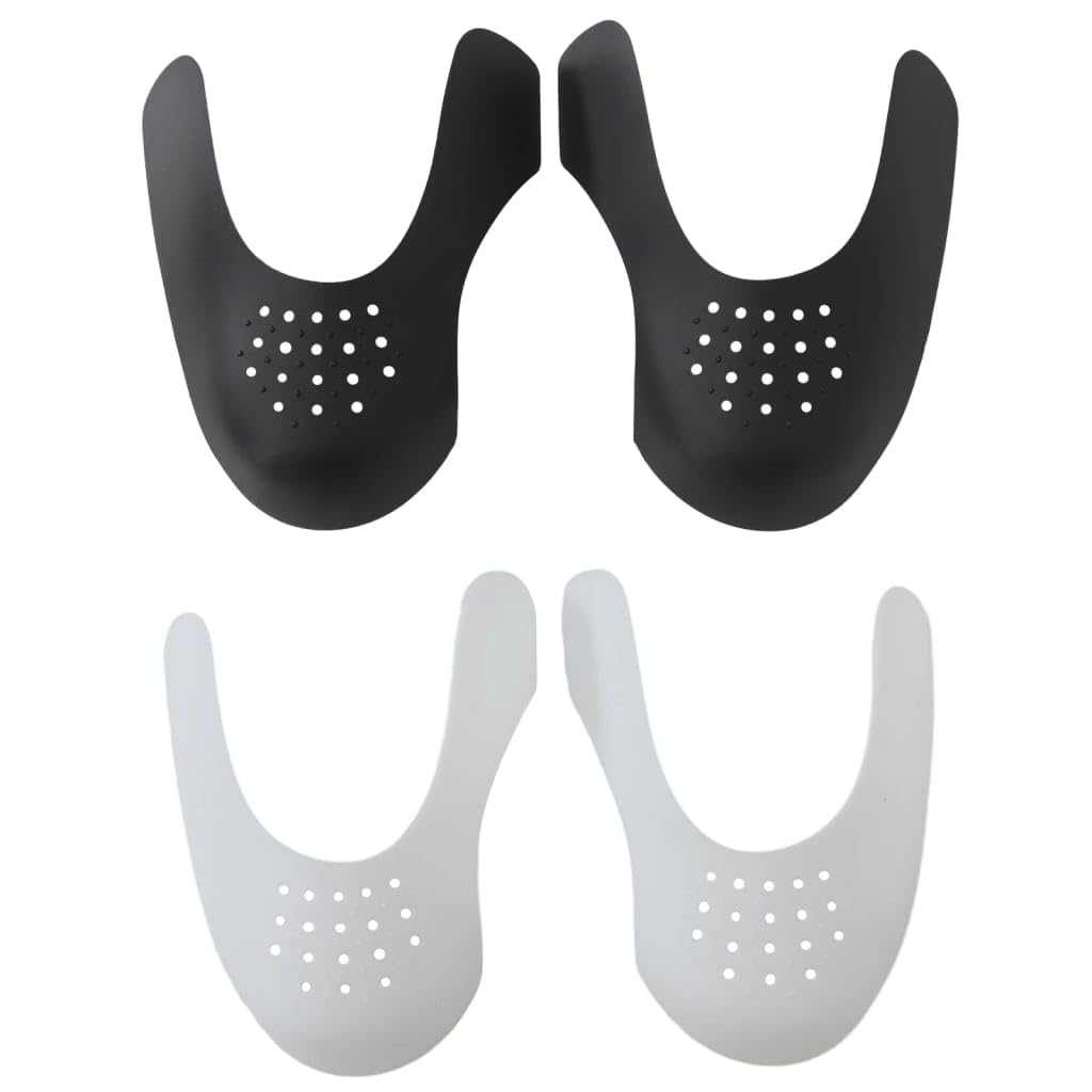 2 pares de hormas flexibles para zapatos de piel y botas, antiarrugas, antihumedad, control de olores