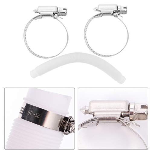 NICEXMAS Mangueira de Piscina SubstituiÃ§Ã£o de Filtro de Bomba Mangueira FlexÃ­vel Com 2 BraÃ§adeir