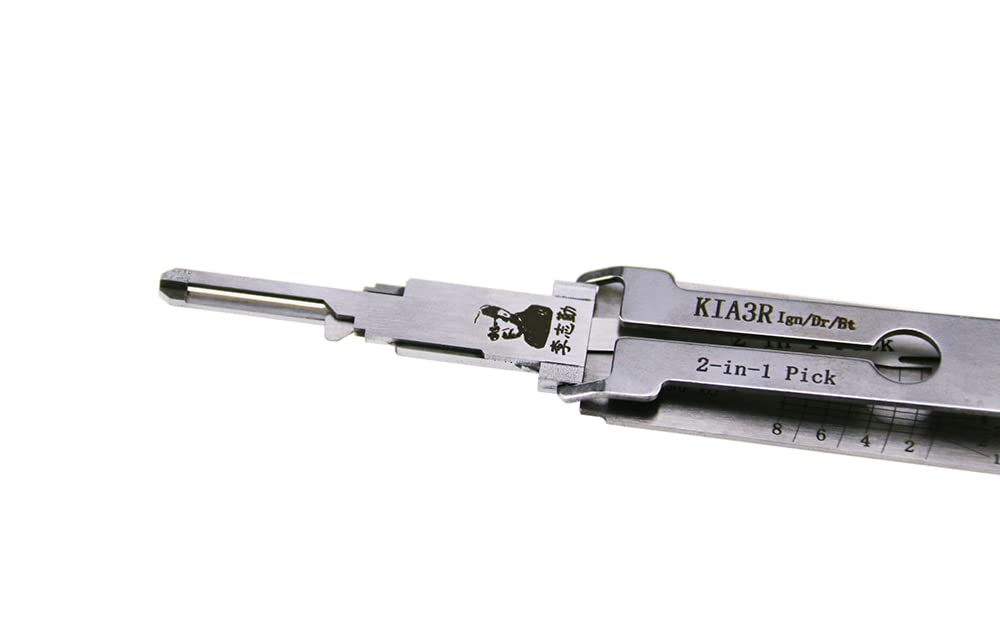 KIA3R 2-in-1 Strumento di bloccaggio e decodificatore per auto, blocco accensione e apertura serratura