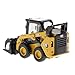 Diecast Masters 1:50 Caterpillar 242D3 Skid Steer Loader with Attachment Accessories | High Line Series Cat Trucks & Construction Equipment Scale Model Collectible DM 85676