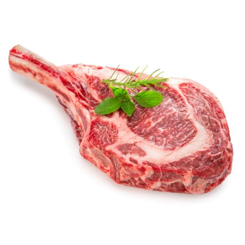 Salt Aged Tomahawk Steak 24kg – Bulk Premium Bone-In Ribeye, Dry Aged with Himalayan Salt for Rich Flavour and Tenderness – Restaurant-Quality Gourmet Beef for BBQ & Catering