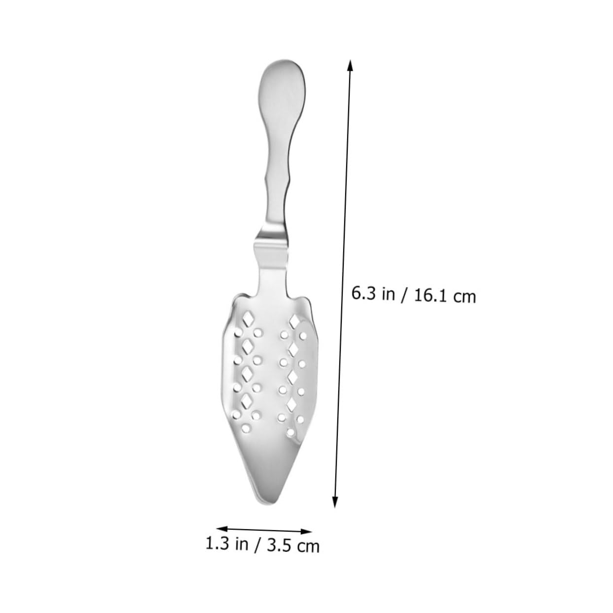 FUNOMOCYA Absinthe Spoon Bar Accessory Mesh Filter for Sugar Dissolving Cocktails Hollow Design for Home and Bar Use