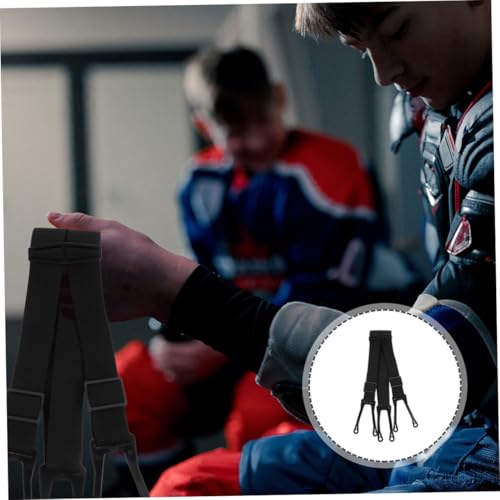 Mipcase Hockey Supply Ice Hockey Pant Suspenders Belt Anti-slip Suspender Strap