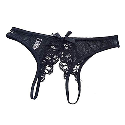 Culotte Fendue Noire Taille M (38/40) - 100% Polyamide, Pack De 1, Neuf Avec Défauts Mineurs
