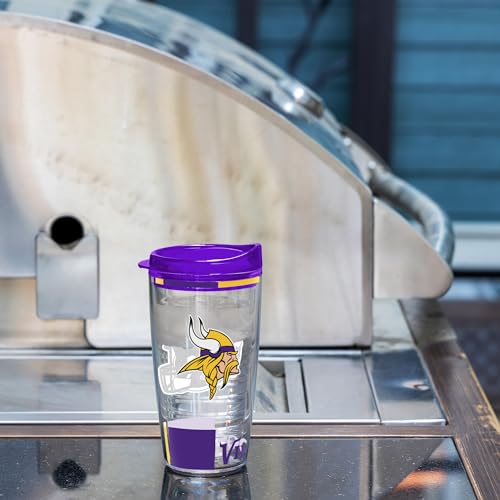 Image of Rico Industries NFL Football Double Wall Classic 16oz Or 20oz Tritan Tumbler W Lid