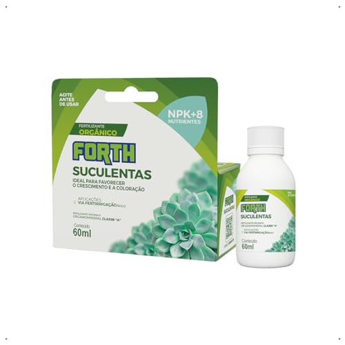 Adubo Forth Suculentas 60ml - Concentrado - Líquido