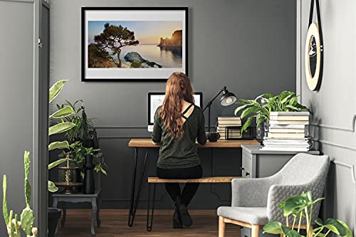 Affiche encadrée 70x50 cm cadre MDF Tulup finition premium