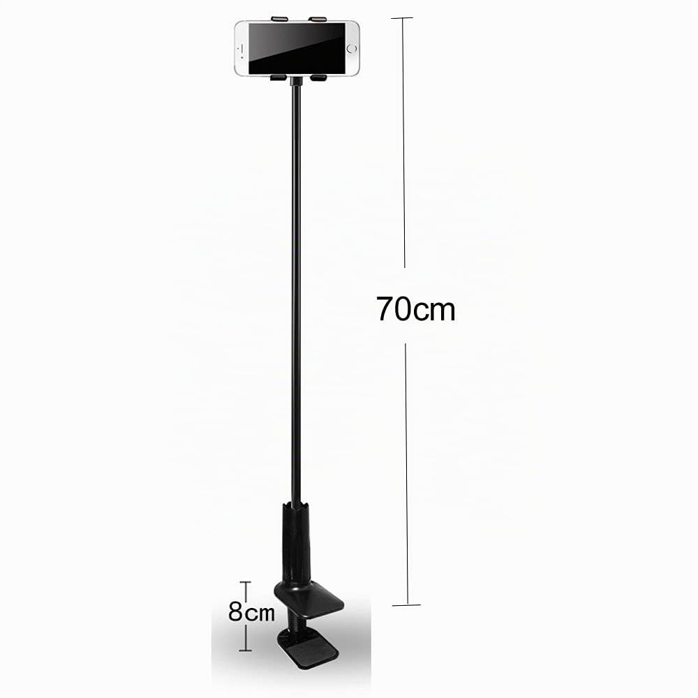 Portable Support Téléphone Avec Col De Cygne, Avec Bras Rotatif Et Réglable à 360 Degrés, Universelle Flexible Support Col De Cygne Pour 4-6.3 Pouces Smartphone Lit, Bureau, Voiture, Chambre