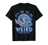 Disney Lilo & Stitch 626 Stitch Day It's OK To Be Weird Short Sleeve T-Shirt