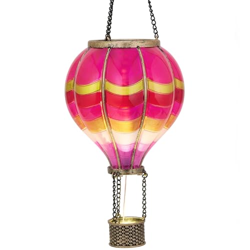TERESA'S COLLECTIONS Solar Laterne Heißluftballon,Hochzeitsdeko...