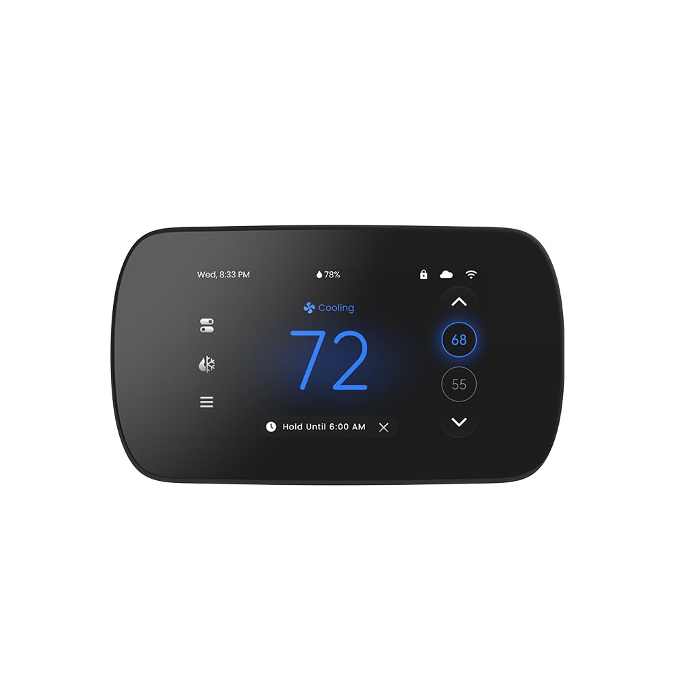 Smart Thermostats for Home,Programmable WiFi Thermostat | 4.3" Touchscreen Display, App Control, Easy DIY Install, Works with Alexa, Google Assistant, Tuya, Smart Life