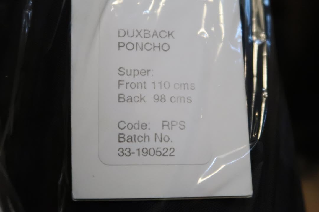 キャラダイス　ポンチョ　スーパー　新品未使用 楽天市場】Carradice DUXBACK PONCHO ダックスバッグ ポンチョ