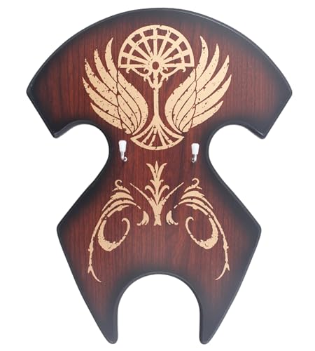 REPLIKSWORD Le Seigneur des Anneaux Plaque Mural Bois Epee Strider Presentoir Mural Decoration
