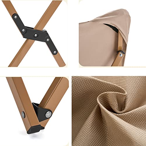 Chaise de camping compacte lot de 2 pour éviter le sol humide en camping - 6
