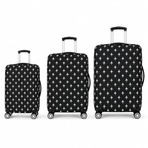 Image of Printed Luggage Cover for Traveling Bag & Suitcase - Trolley Protector