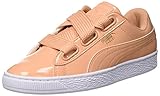 Material exterior: Sintético Puma Basket Heart Patent Wn\'s, Zapatillas para Mujer, Naranja (Dusty Coral), 36 EU