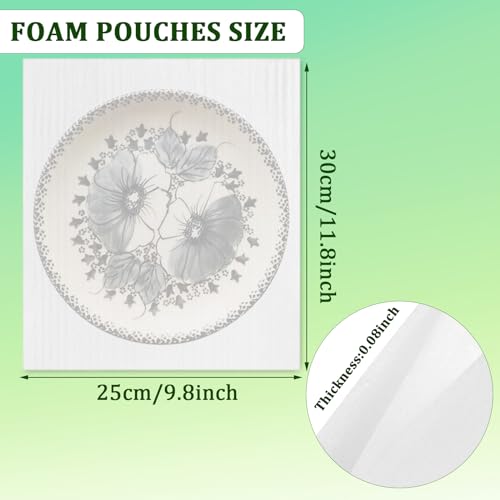 ALISWAT Pacote com 50 Bolsas de Espuma de 10x12