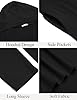 COOFANDY Long Hooded Cardigans Men Shawl Collar Op... #4