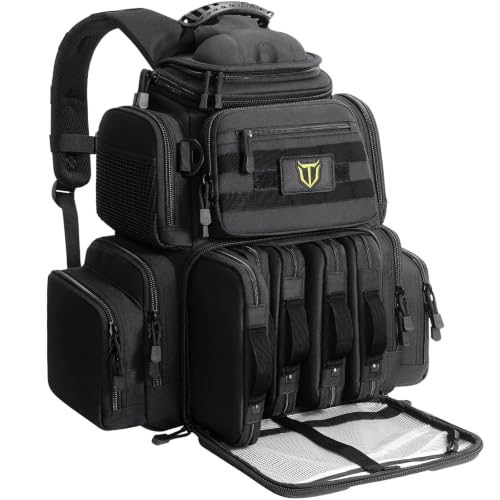 TIDEWE Tactical Range Backpack Bag for Gun and...