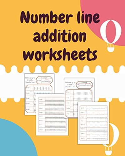 Number Line Addition Worksheets