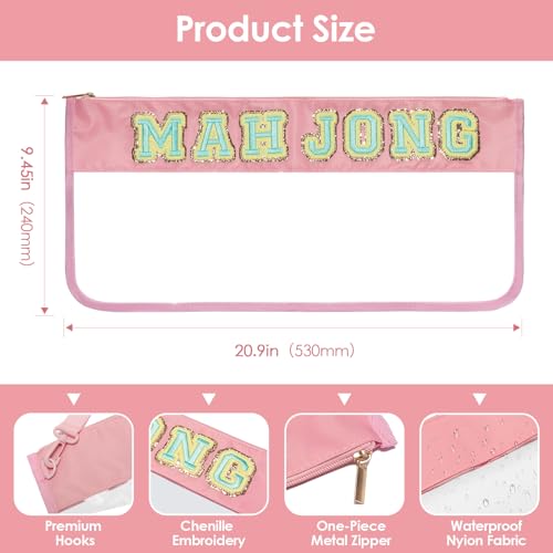 Bolso de Mahjong Americano Velance impermeable y con cierre miniatura 4