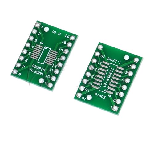Placa de conversión SOP16 para prototipos en laboratorios de electrónica 1