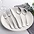 60 Piece Silverware Set for 12, LIANYU Stainless Steel Flatware Cutlery Set Includes Knives, Forks and Spoons, Modern Tableware Set for Home Restaurant Party, Matte Finish, Dishwasher Safe