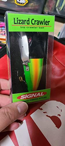 Signal Lizard Crawler Keepcast Limited Color Rare Bass Fishing Bass Fishing