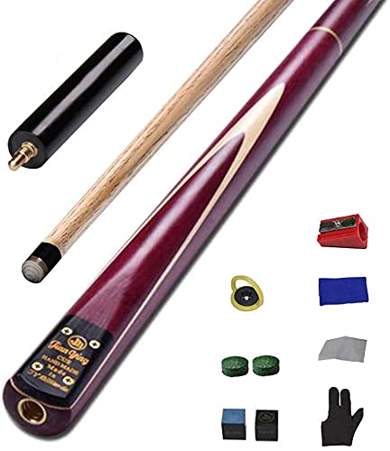 Taco de billar profesional 57 in con cabezal 11.5 mm miniatura 1
