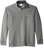 Columbia Men's Hart Mountain II Half Zip, Surplus Green Heather, Large