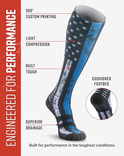 Premium Compression Socks, Special Edition Sweat-Resistant Knee High Socks for Marathon, Running, Hiking & Biking4