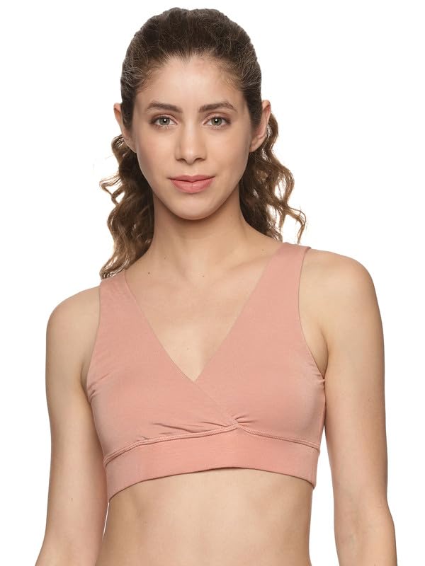 Image of &Circus Maternity Bra | Nursing Bra for Women | Pull Down Feeding Bra | Non Padded Bra for Women Slip On | Tencel Micromodal