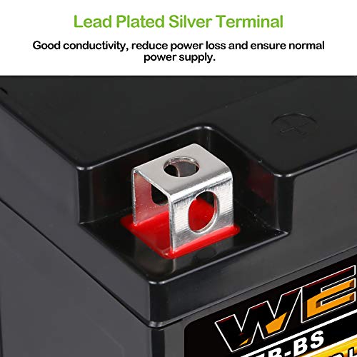 Weize YT7B-BS Battery High Performance - Maintenance Free - Sealed AGM Motorcycle Battery YT7B BS For Yamaha ATV
