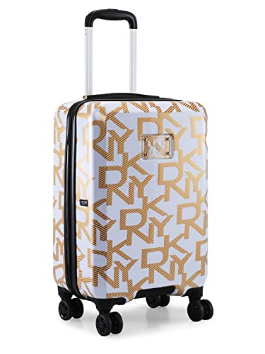 Image of DKNY Deco Signature Range Gold Color 20 inch Cabin Trolley