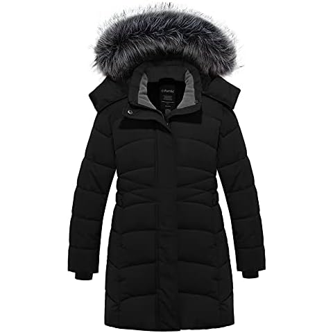 wantdo Girl's Long Puffer Coat Cover