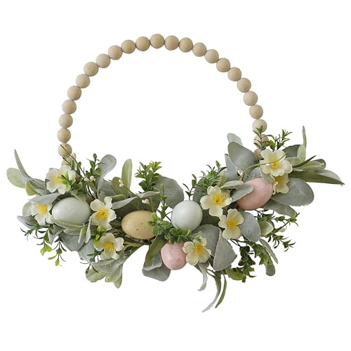 Couronne de feuillage de Pâques décoration murale printemps