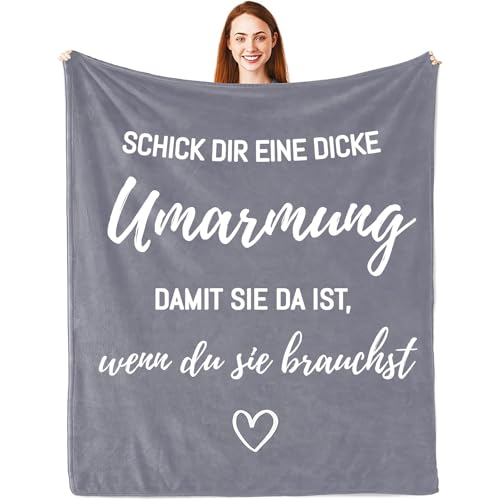 HYDDHQ Geschenke für Frauen und Männer, Umarmung Decke Geschenk Freundin...