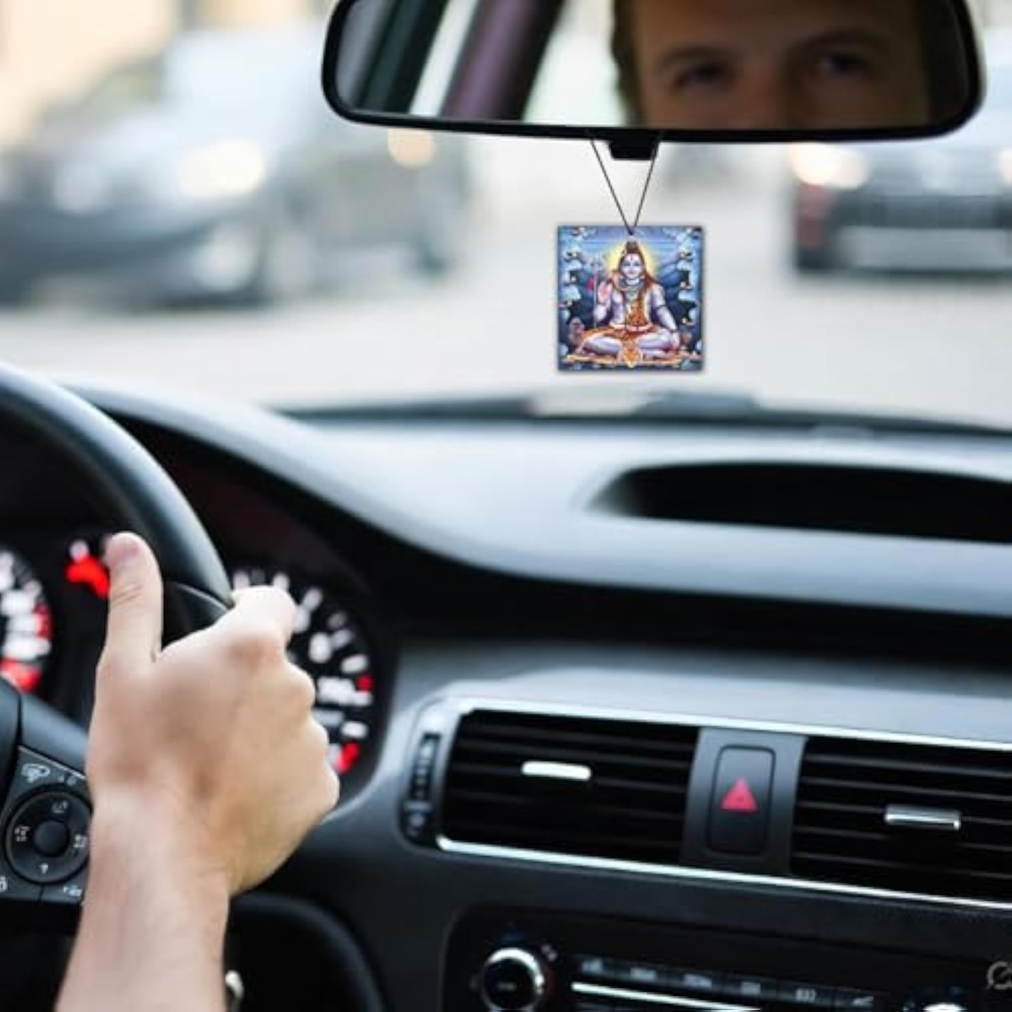 Mahadev Bholenath Blessing Car Hanging Ornament