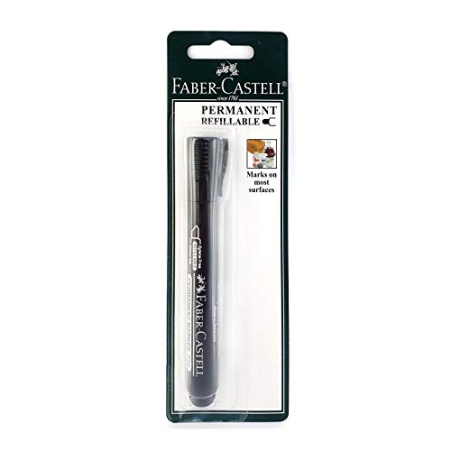 FABER-CASTELL PERMANENT MARKER CHISEL BLACK