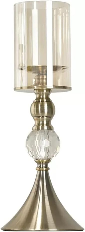 Nordic Candle Table Romantic Household Candlelight Dinner Props American Retro Incense Decorative Ornaments (Color : D, Size : 44 * 15cm) (D 39.5 * 15cm)