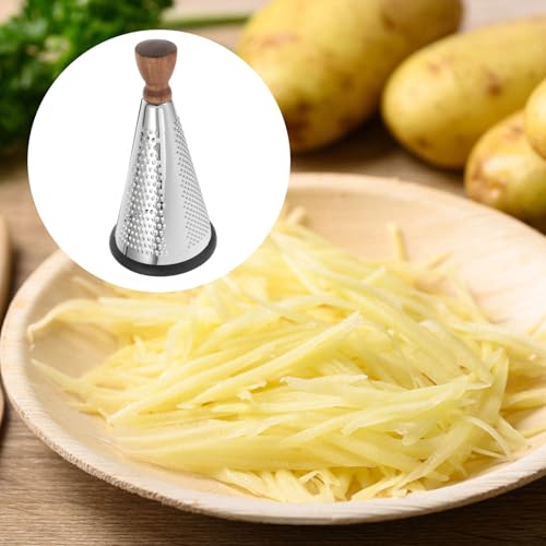 Rallador de queso Angoily con mango de madera 9 pulgadas miniatura 7