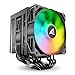 Produktbild Sharkoon A60 Schwarz, RGB, CPU-Kühler