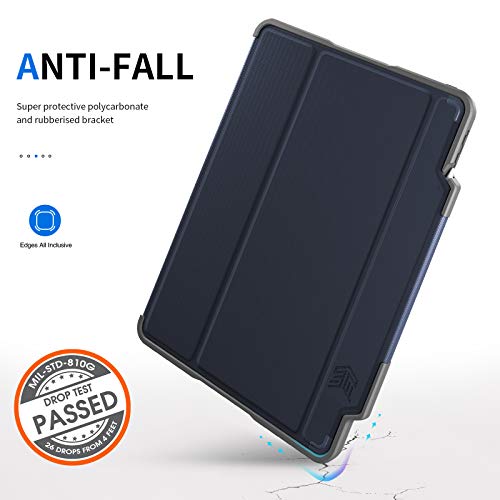 Coque iPad Pro 12.9 2020 STM Rugged Plus avec support Apple Pencil noir