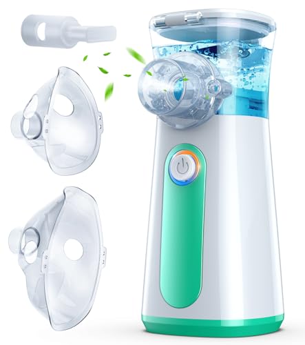 Portable Nebulizer Machine for Adults and Kids, Handheld Mesh Neb...