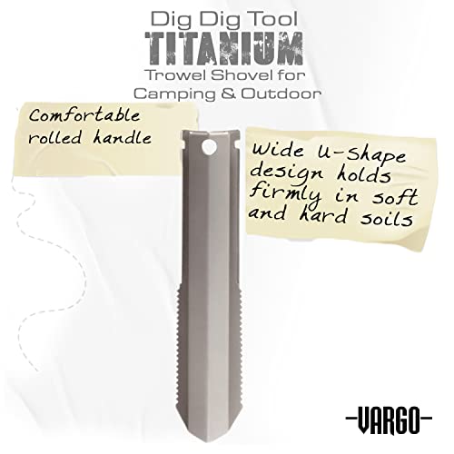 Vargo Titanium Dig Dig Tool