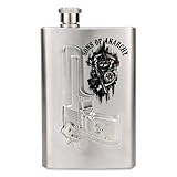 Sons of Anarchy Gun Logo 6 oz. Flask