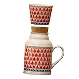 Utilisation polyvalente : ce service à thé en céramique est idéal pour les salons de thé, les bureaux, la maison, le camping, les réceptions et peut également servir de pichet avec couvercle