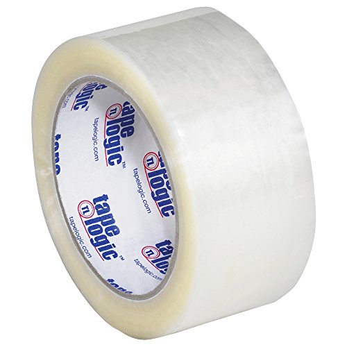 Image of Aviditi Tape Logic 2 Inch x 110 Yard 1.6 Mil Clear, Heavy Duty Hot Melt Packing Tape, 6 Pack, Perfect for Packing, Shipping, Moving, Home and Office