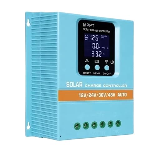 Mando De Cargador Solar MPPT 60A 80A 100A 12V 24V 36V 48V Auto For Sello, GEL, Cargador De Batería LifePO4 Regulador De Panel Solar(60A)